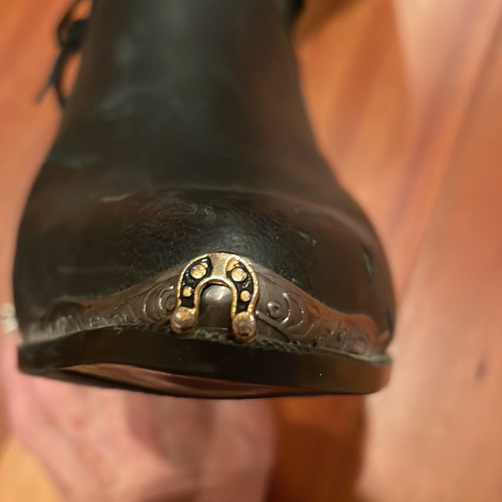LEATHER BOOTS - Picture 11 of 11